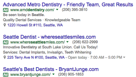 Dental Ads
